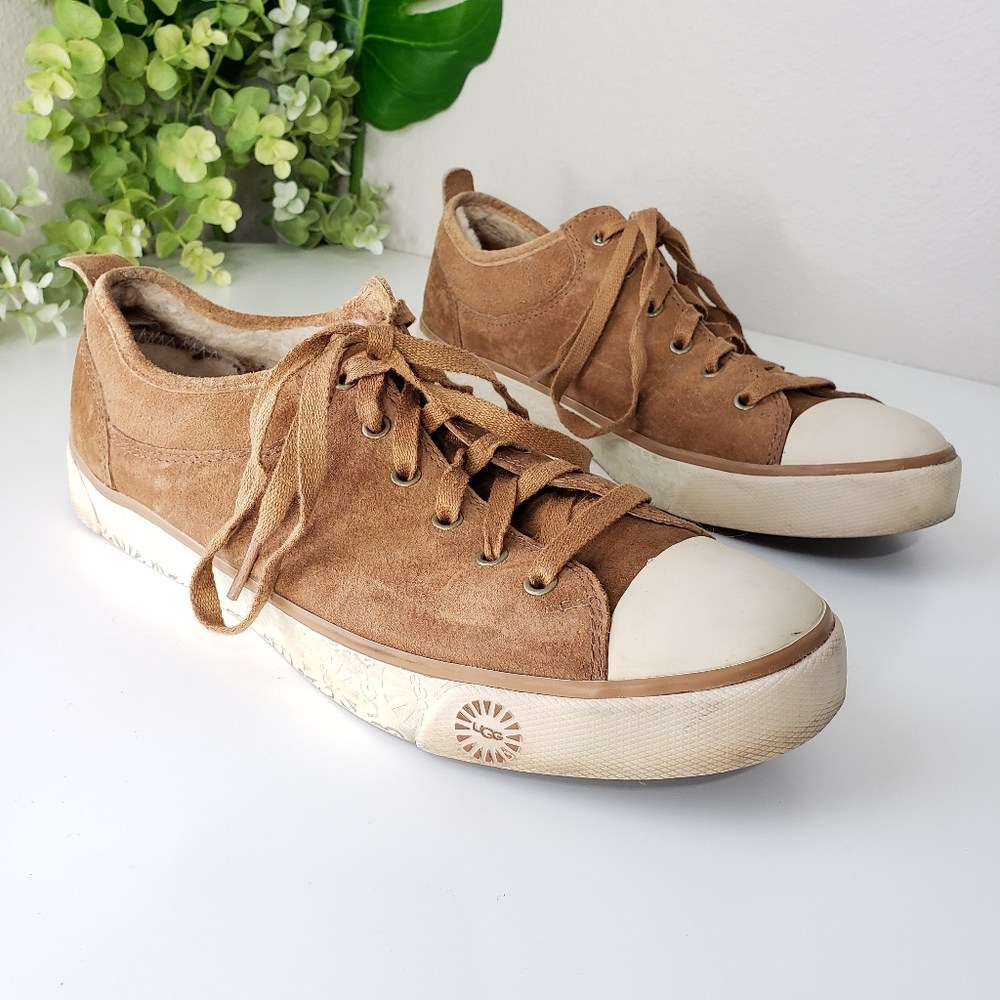 Ugg Evera 1888 suede sneaker